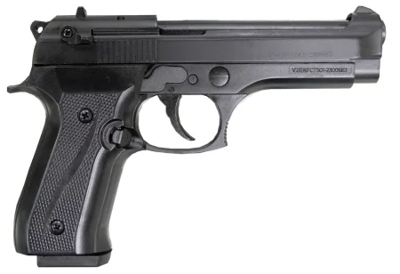 Пистолет сигнальный KURS Beretta B92-S к. 5,5мм под патрон 10ТК (черный матовый)